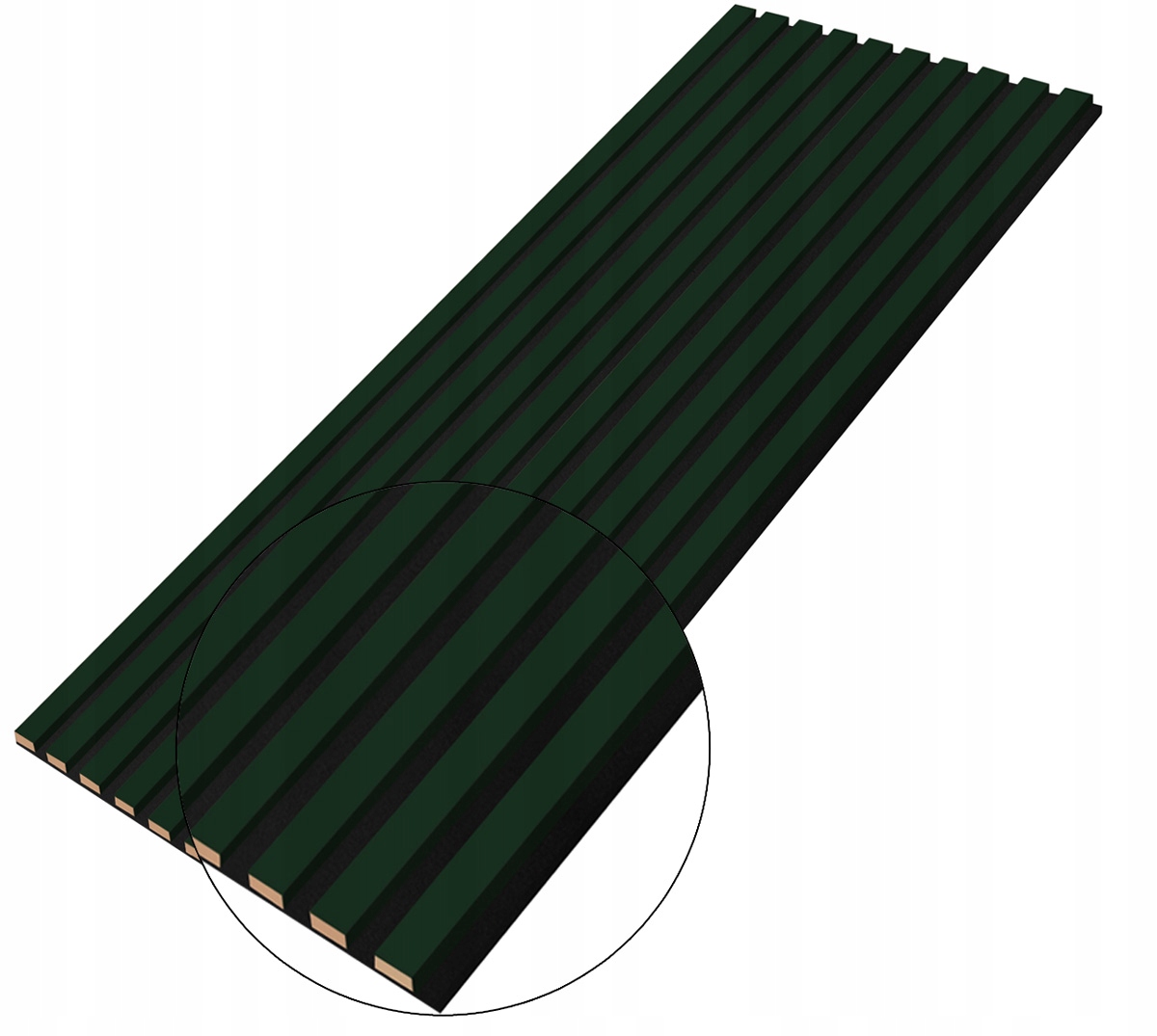 Ciemnozielony | 275x46x1.8cm - obrazek 3