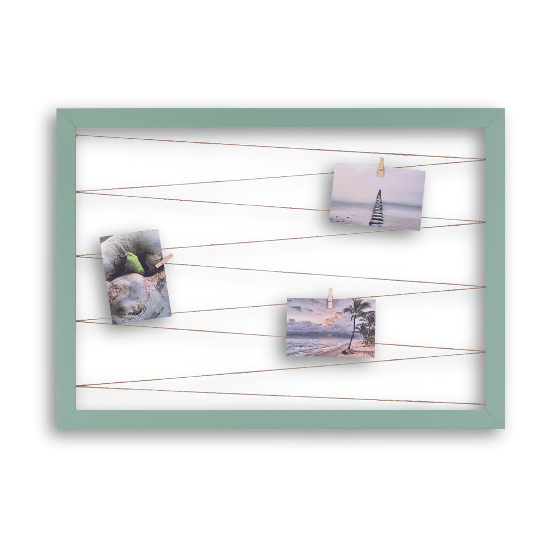 Fotohalter Salbei (Juteband)