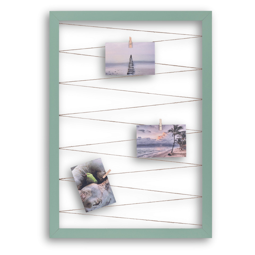Fotohalter Salbei (Juteband) – Bild 3