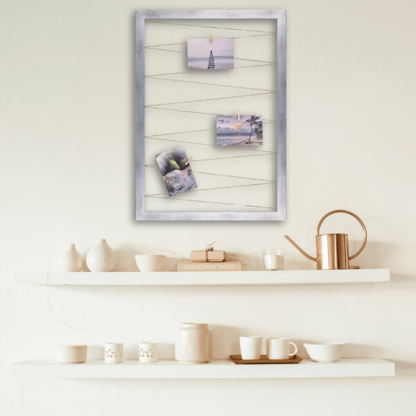 Fotohalter Silber (Juteband) - Image 3