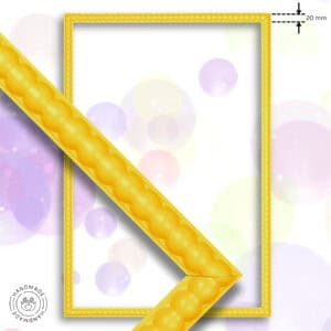 clamaro-bilderrahmen-bubble-gelb-2