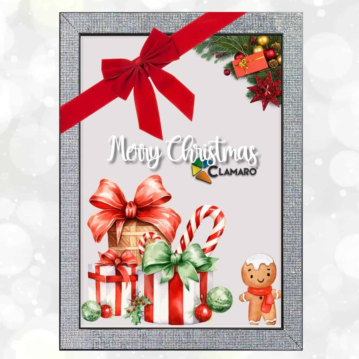 Paillettes Argent Noir