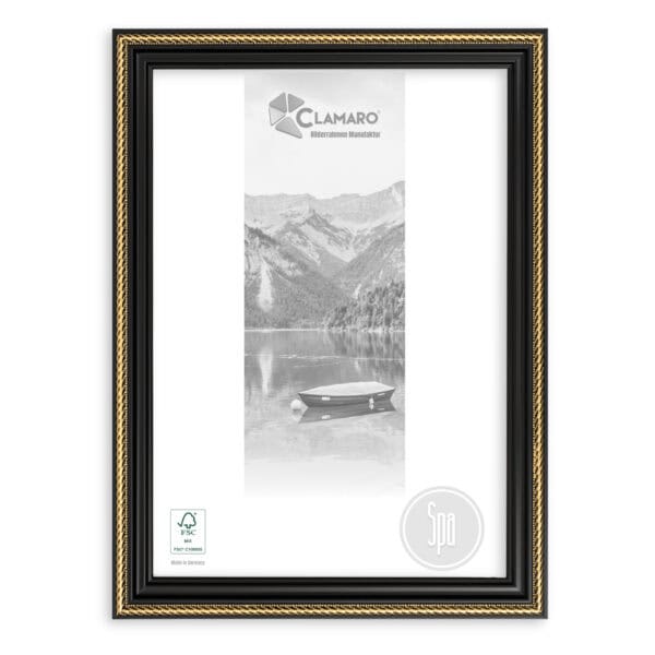 clamaro-spa-schwarz-gold-bilderrahmen-barockrahmen-1