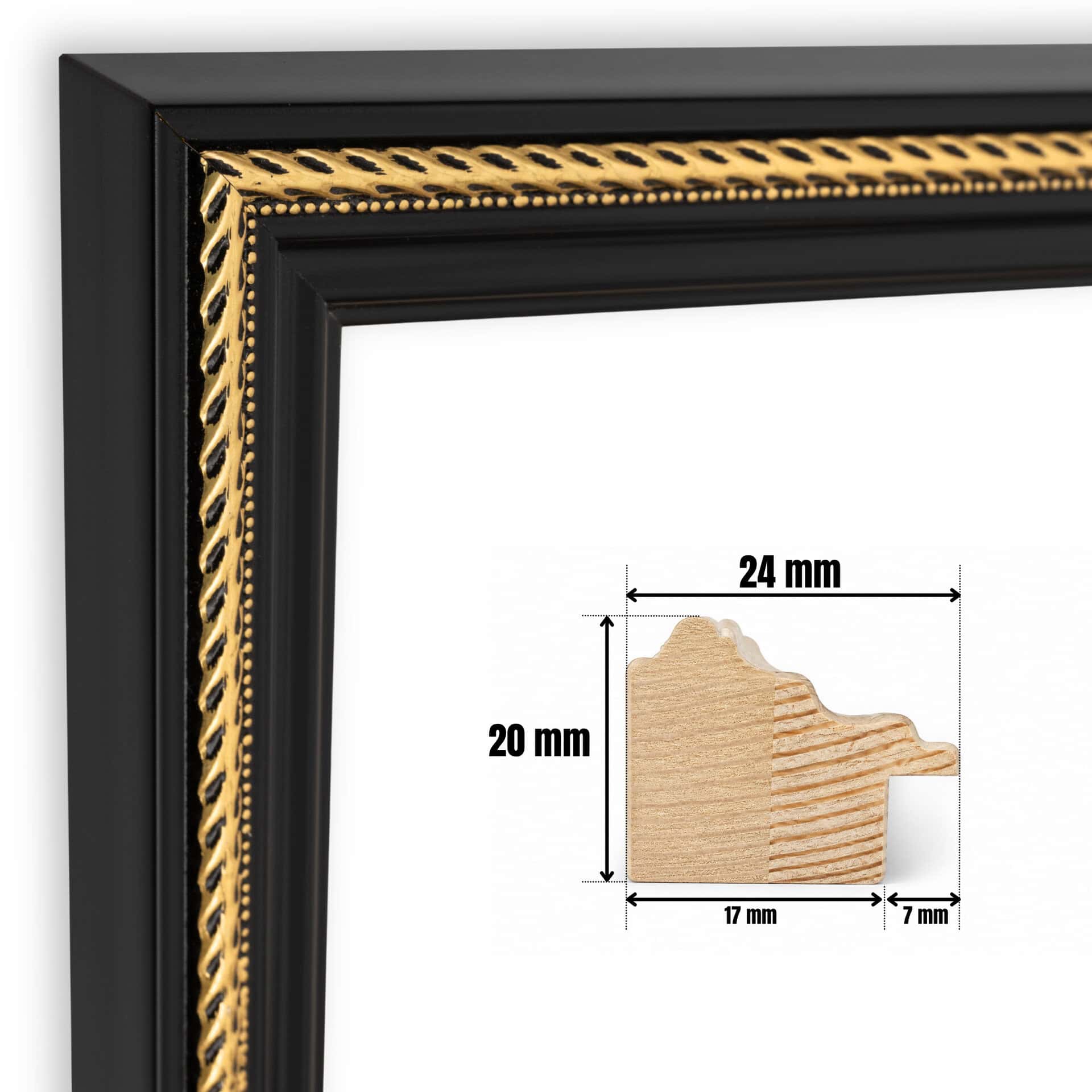 clamaro-spa-schwarz-gold-bilderrahmen-barockrahmen-3